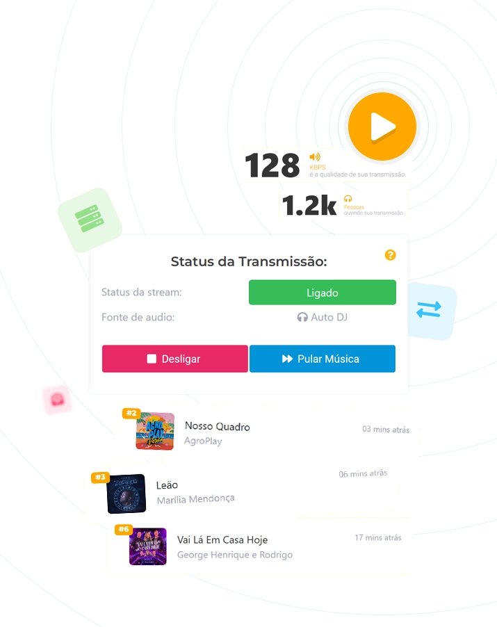 Status e monitoramento